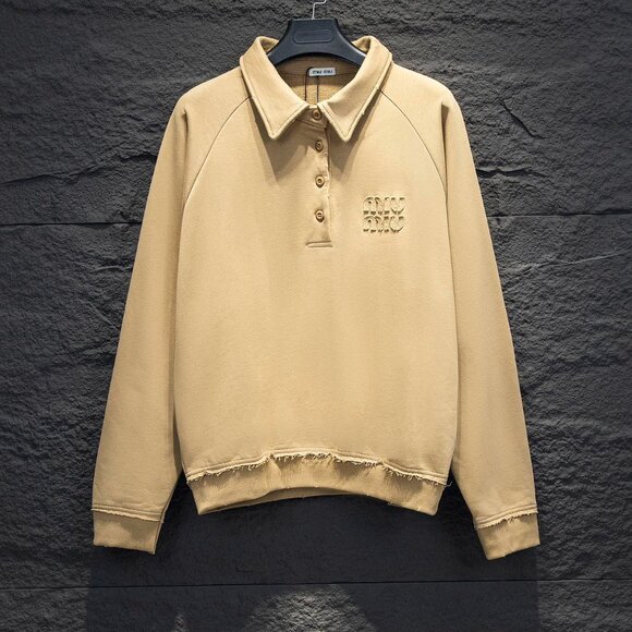 Miu Miu Women's Business Sports Casual Top - Picture 1 of 8